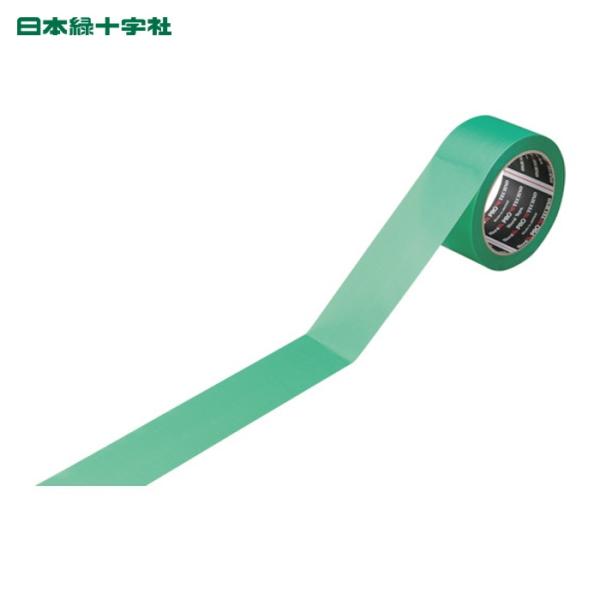 日本緑十字社 養生用PEテープ 養生-3G 50mm幅×25m 強粘着タイプ 緑 (1巻) 190023