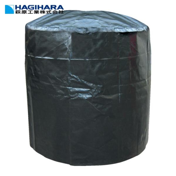 萩原 コンテナバッグ|特長:1トン大型土のうの紫外線劣化を防ぐためのカバーです。 クレーンなどでベルト部分を吊るして移動設置も可能です。 土のうベルトを通す切り込みはありません。