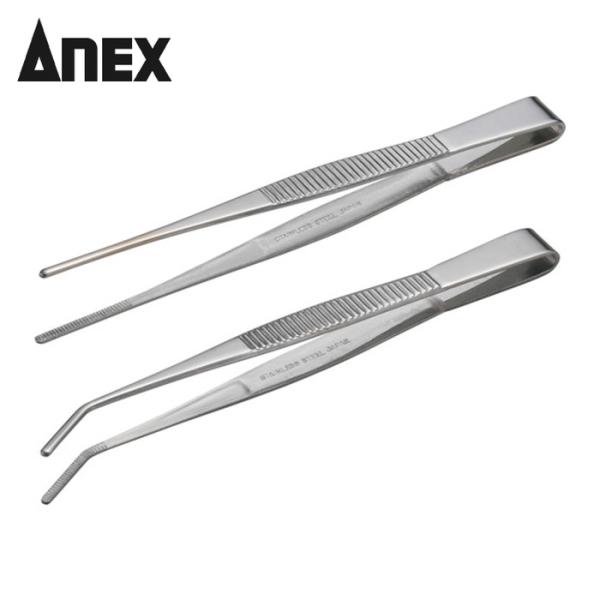 特長●先端が直型と先曲型の2個セットです。●滑りにくい先端ギザ形状です。用途●機械部品、脱脂綿、ガーゼなどのつまみに。