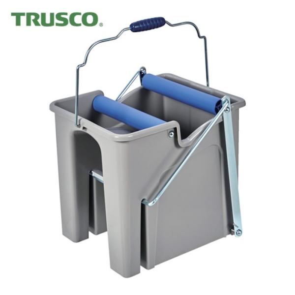 特長●簡単に使える軽量タイプの樹脂製スクイザーです。●ホースホルダを兼ねた注水口付です。●ペダルを踏むだけで楽な姿勢で絞ることができます。●タンク容量は１４Ｌです。用途●モップを絞るときに。