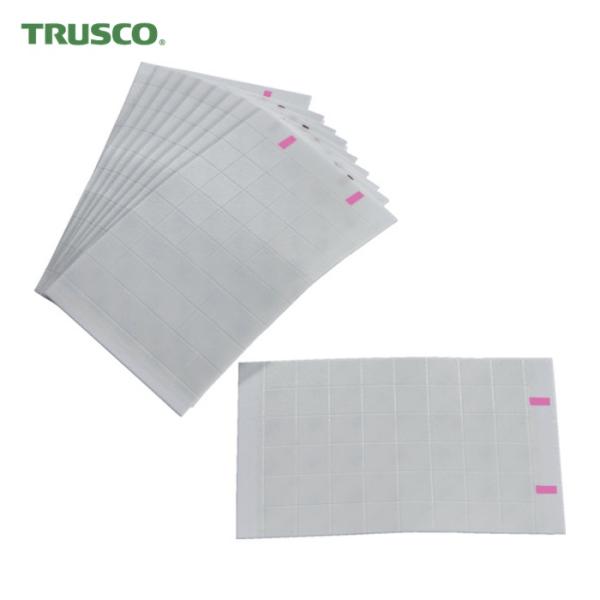 トラスコ TRUSCO 貼るプッシュピン’ワッポン’無地 10枚入 (1Pk) HPSP-480