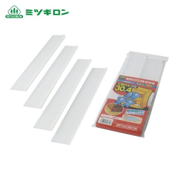 特長●ねじ・釘不要で簡単に設置できます。●透明なので設置した際にも目立ちません。●家具の下に敷くだけで、家具の滑り出しを防ぎ、転倒しにくくします。用途●家具の転倒防止に。