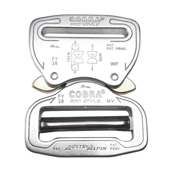 Alpin ALPIN 作業用ベルトバックル COBRAプロスタイル バックル 38mm
