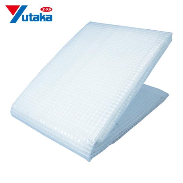 他サイト： ユタカメイク シート PE透明糸入りシート (UV剤入) 1.8m×1.8m  (1枚) 品番：B308の商品画像