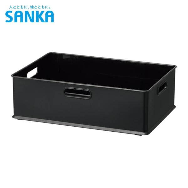 SANKA 収納ボックス|特長:積み重ねても便利な収納ボックスです。 すっきりとしたフォルムで、どんなお部屋にもなじみます。