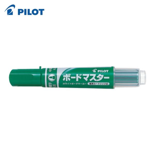 PILOT ホワイトボード用マーカー|特長:濃くはっきり書け、視認性に優れます。 インキカートリッジ、ペン先ともに交換可能でとても経済的です。