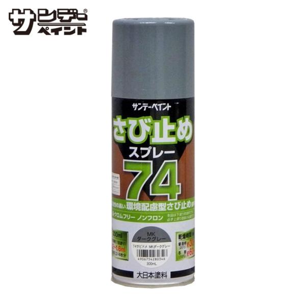 サンデーペイント サビ止め塗料|特長:ホルムアルデヒド放散等級F☆☆☆☆です。 大日本塗料(株)製、『グリーンボーセイ速乾・JIS K 5674 1種 規格品』を充填したスプレーです。 スプレー塗料にはJIS規格が無い為、JIS規格品の塗料...