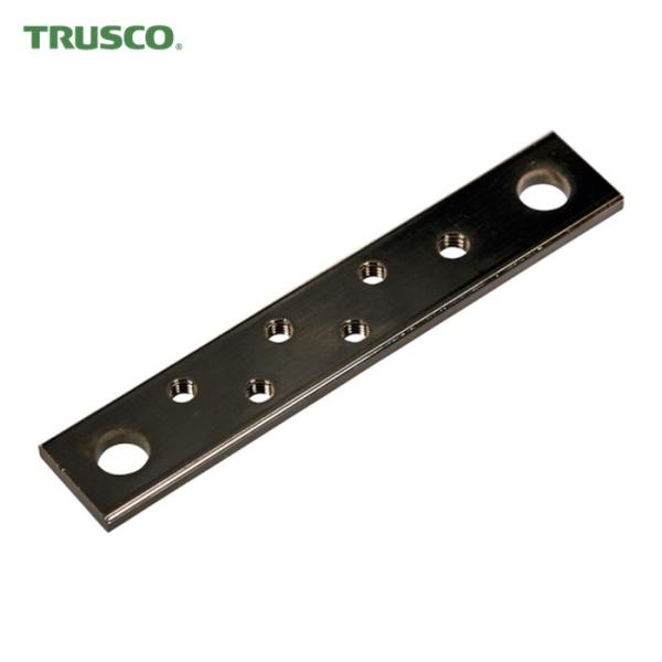 トラスコ TRUSCO アースバー 幅20x長さ110x厚み4mm タップ穴径M5 穴数5個 (1個) TEBA-20-5E