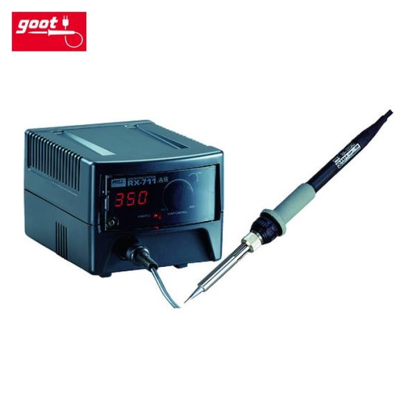 デジタル半田　goot  RX-711AS 値下げ GOOT RX-711AS Temperature Controlled Soldering Station (65 W, 220V