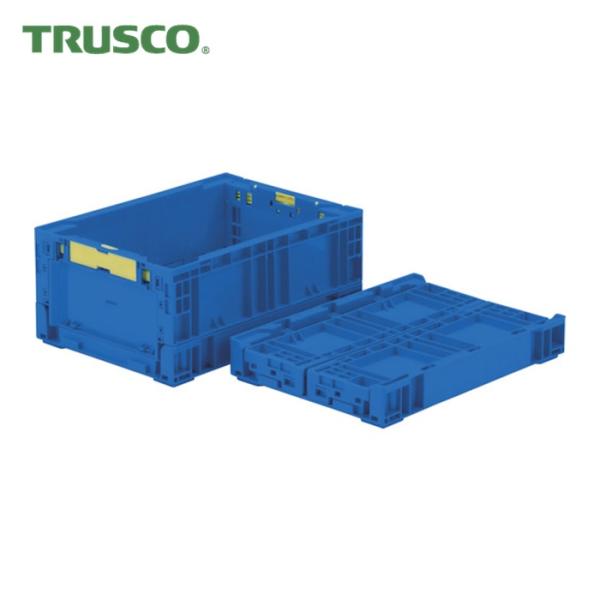 TRUSCO中山 トラスコ TRUSCO オリコン 折りたたみコンテナ 13.7L