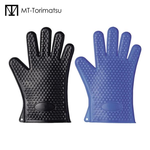 エムテートリマツ MTIシリコングローブ ブラック SG-11BK (1個) 56356001