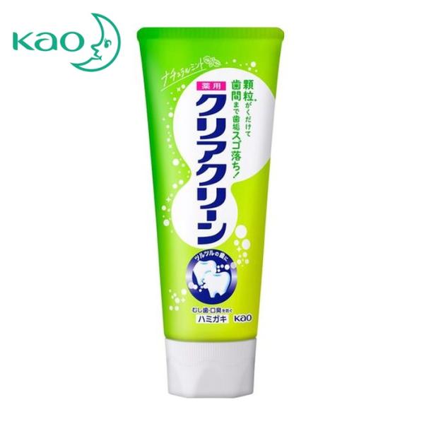 Kao 歯ブラシ|特長:顆粒(清掃剤)がくだけて、ハブラシが届かない歯間の歯垢まで押し出します。 歯垢を落としすみずみまでツルツルの歯にします。 フッ素配合でむし歯の発生と進行を防ぎます。