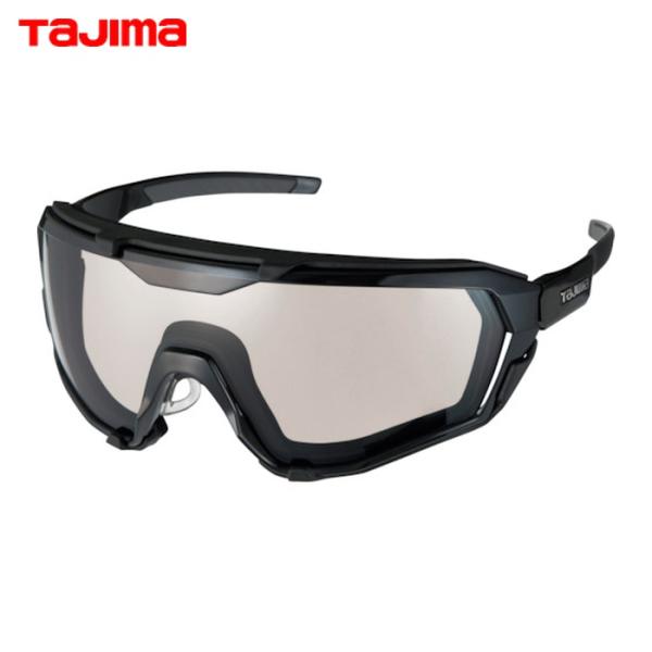 タジマ 一眼型保護メガネ(フィットタイプ)|特長:衝撃に強いポリカーボネート球面一枚レンズです。 (USA 安全基準 ANSI 適合品)・紫外線を99。 9%カットします。