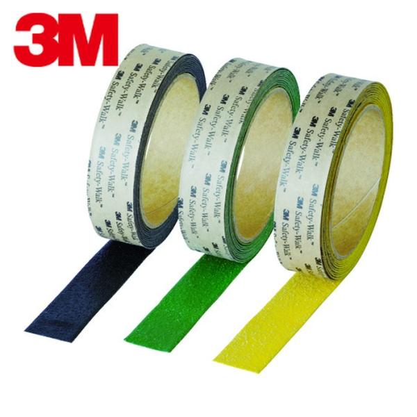 3M スリーエム 3M セーフティ・ウォーク 滑り止めテープ タイプA 緑 25mmX3m 凹凸面・平面両用 (1巻) A GRE 25X3