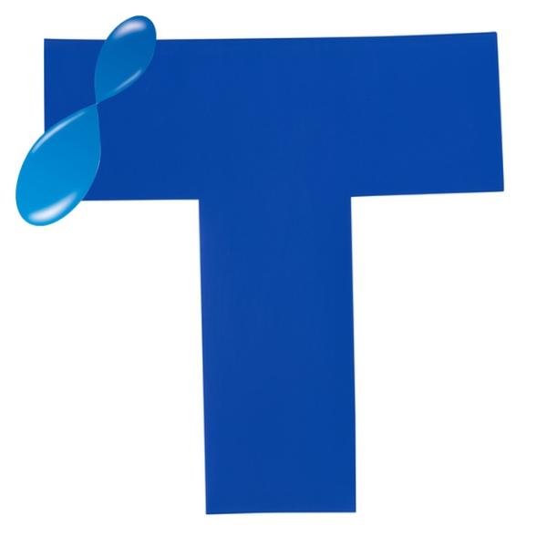 IWATA ラインテープ|特長:剥がれにくい、破れにくい、貼りやすいプロユース仕様です。 剥がしてものりが残りにくい粘着剤を使用しています。