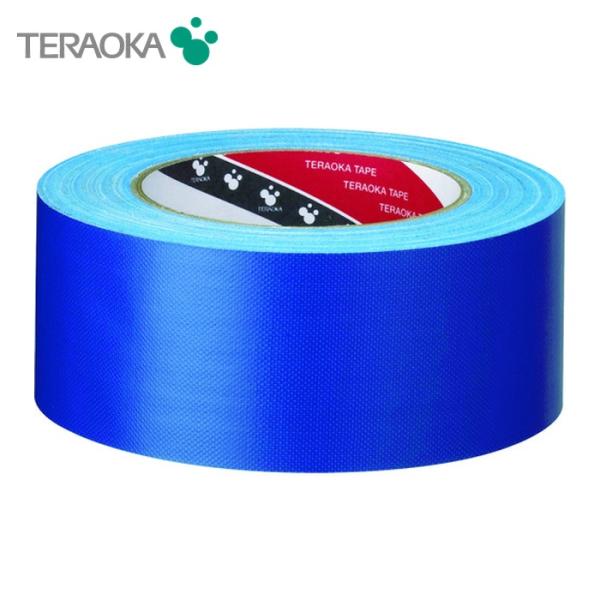 TERAOKA カラー布粘着テープ|特長:鮮明な色を豊富に揃えた重梱包用カラー布テープです。