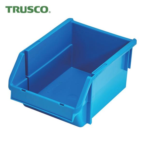 TRUSCO パーツボックス|特長:工具・各種部品の集中管理に役立ちます。 コンテナを積み重ねて(ネスティング)使用することもできます。 底面が小さくなっているので収納物が空になれば、かさが低く積み重ねられます。