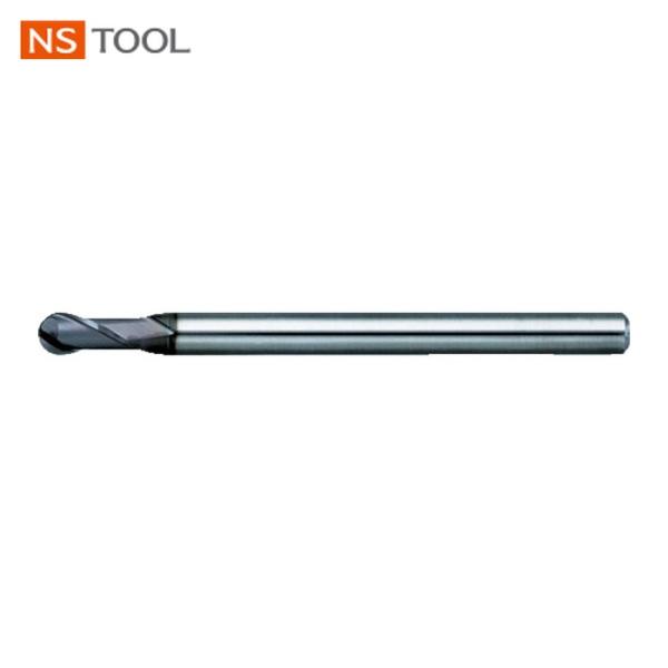 NS 日進工具 MSB230 R4 無限コーティング 2枚刃ボールエンドミル (1本