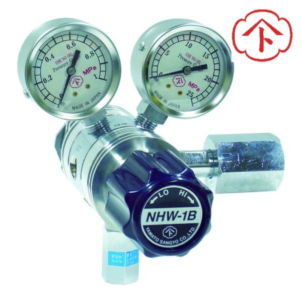 分析機用フィン付二段圧力調整器 NHW-1B NHW1BTRCCH4 9jupf8b NHW-1B-R-1101-2210-CO2 分析機用フィン付二段圧力調整器 NHW-1B