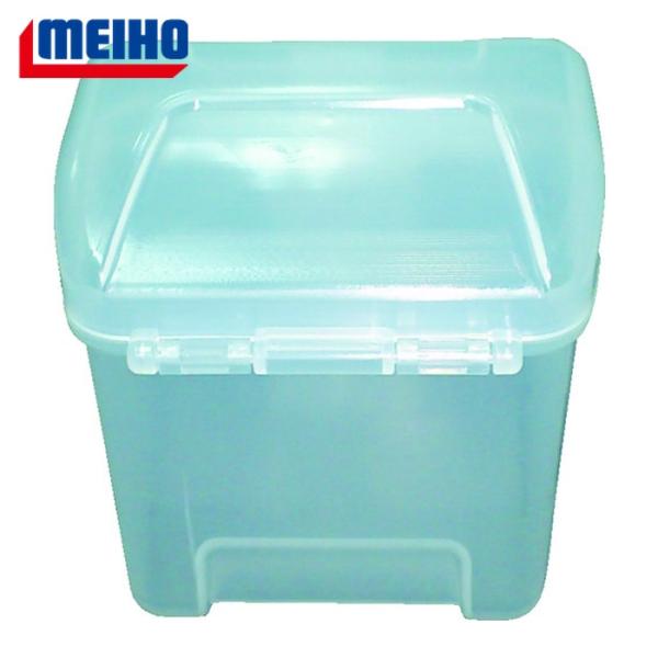 MEIHO 樹脂製工具箱|特長:外側開きなので、フタを開けたまま作業が可能です。 バケットマウスシリーズのサイドに取付可能です。 パーツケースストッカーに取付可能です。