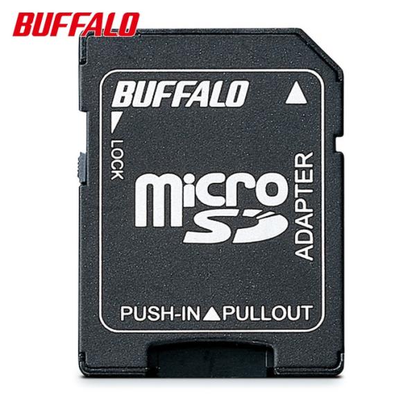 他サイト： バッファロー microSDカード→SDカード変換アダプター (1個) BSCRMSDAの商品画像