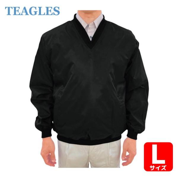 TEAGLES 防寒ジャケット|特長:身頃裏地は保温性の高い中綿キルティング仕様となっています。 袖部はキルトなしとなっていますので動きやすさ抜群です。 撥水加工が施してあります。