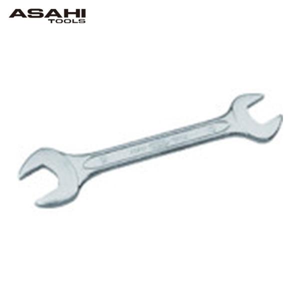 旭金属工業 ASH SM1417 クロムメッキ両口スパナ14mmX17mm (1丁)