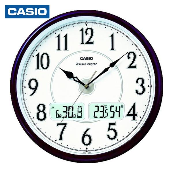 CASIO（カシオ） 電波掛け時計 直径340mm (1個) 品番：ITM-200J-5BJF