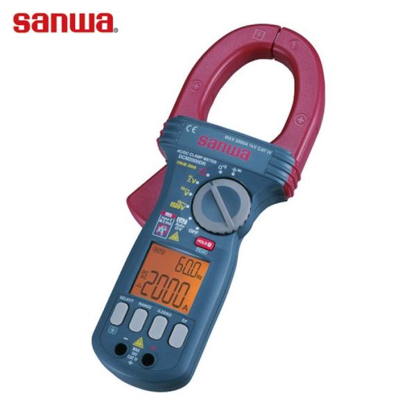 サンワ Sanwa デジタルクランプメータ SANWA SUPPLY（サンワサプライ） 三和電気計器 DC/AC両用デジタル