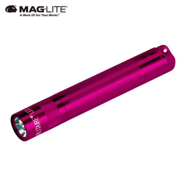 マグライト MAGLITE 懐中電灯 LEDフラッシュライト ソリテール 赤 (1個) J3A032