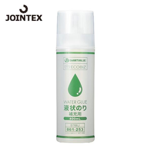 PLUS（プラス） ジョインテックス JTX 861253)液状のり補充用 400ml (1