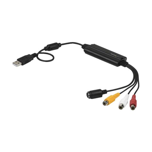 特長●コンポジットまたはS端子ソースのビデオと音声をデジタルに変換します。●TWAINサポートによりサードパーティソフトウエア各種の使用が可能です。●720x480iで30fps（NTSC）、720x576で25fps（PAL）に対応してい...