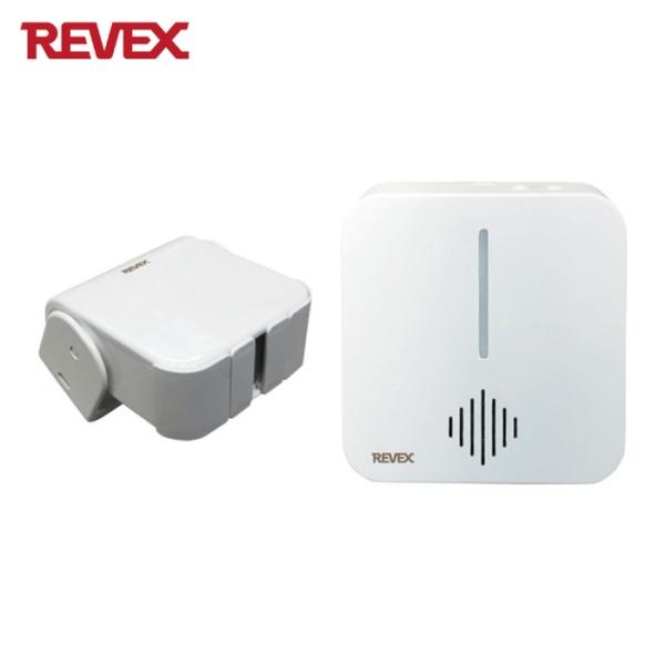REVEX コールシステム|特長:人や動物を感知すると、離れた場所へチャイム音や音声でお知らせします。 配線不要、取り付け簡単・電波の飛距離は屋外見通し最大120m・8つのチャイム音や音声から選曲可能・人感センサー送信機は防雨型ですので、屋...