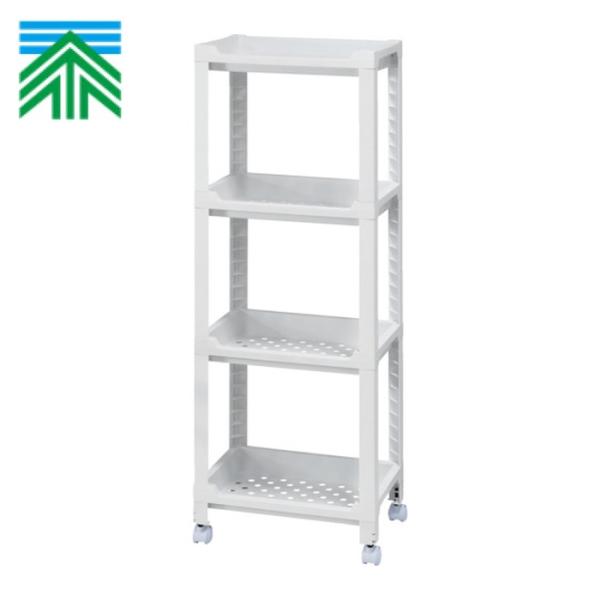 特長●シンプルで使いやすいキャスター付きの小型ラックです。●リビング、キッチン、デスク周りなど様々なシーンでお部屋に馴染みます。●キャスター付きで移動もラクラクです。●支柱がＬ字になり、シンプルで重厚感のあるデザインです。●ぐらつきが少なく...