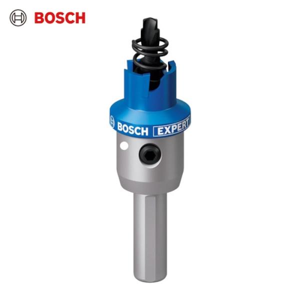 ボッシュ 超硬チップ付ホールソー|特長:高品質超硬チップを使用しています。 振動を減らすバリオピッチの刃先配列です。 段付きセンタードリルです。