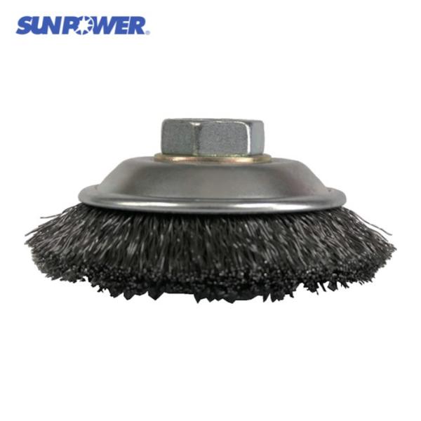 特長●リーズナブルで幅広く研磨に使用できる電動ベベルブラシ●バリ取り、サビ落とし、ペンキはがしに威力を発揮します。●切削、研削加工後の微小なバリ取りに最適です。用途●曲面研磨用●鉄鋼、非鉄金属の防錆、研磨、溶接のバリ取り、塗装のはく離、下地...