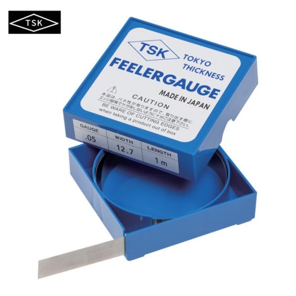 TSK フィラーゲージ|特長:主に自動車エンジン、その他内燃機の組立並びに調整用として使用。 単一のすきまの連続測定使用に便利です。