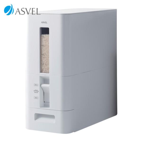 他サイト： アスベル ASVEL 米びつ S計量米びつ12Kg (1個) 752803の商品画像
