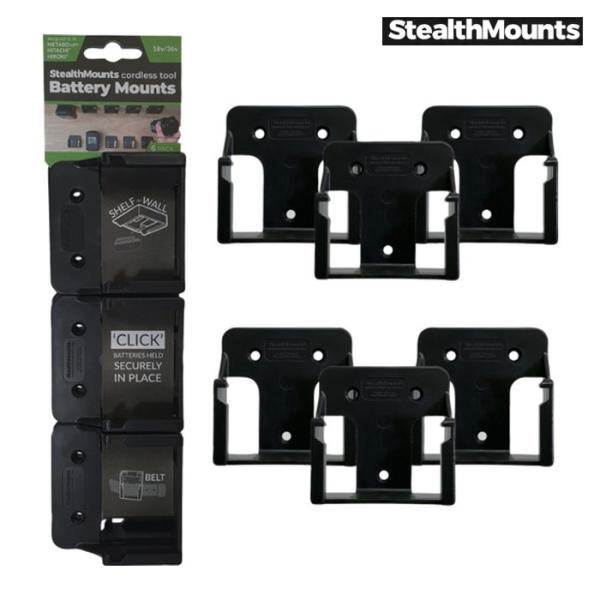 特長●Hikoki/Metabo HPT/Hitachi 14.4V,18V,36V用バッテリーマウント(ホルダー)です。●木材や壁・机に取り付けることで、バッテリーの整理整頓・安全保管の両立ができます。●マウントに取り付ける時は” カチっ...