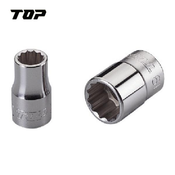 TOP トップ工業 S-314 ソケットレンチ用ソケット 差込角9.5mm 対辺14mm (1個)