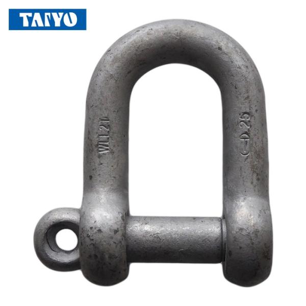 TAIYO シャックル|特長:JIS規格シャックルより口幅が広く汎用性が高いシャックルです。