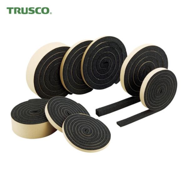 トラスコ TRUSCO 気密防水パッキンテープ 15mm×10mm×2m (1巻) TWST-1510