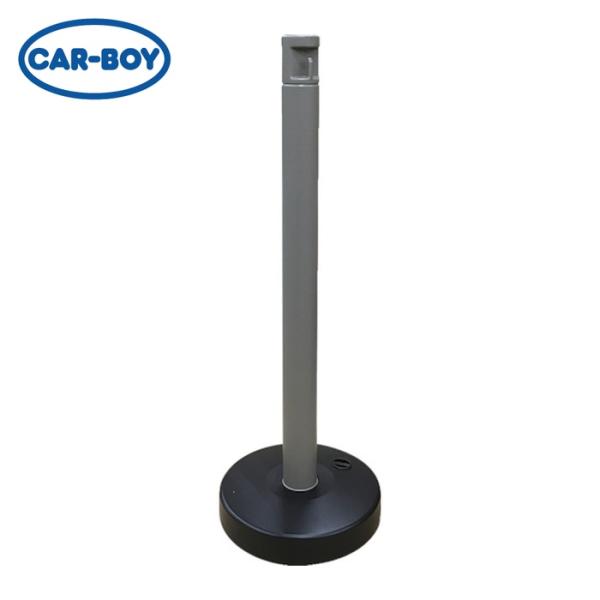 CAR-BOY プラチェーンスタンド|特長:カラープラポール1本セットの仕様です。 移動に便利な注水重石仕様です。