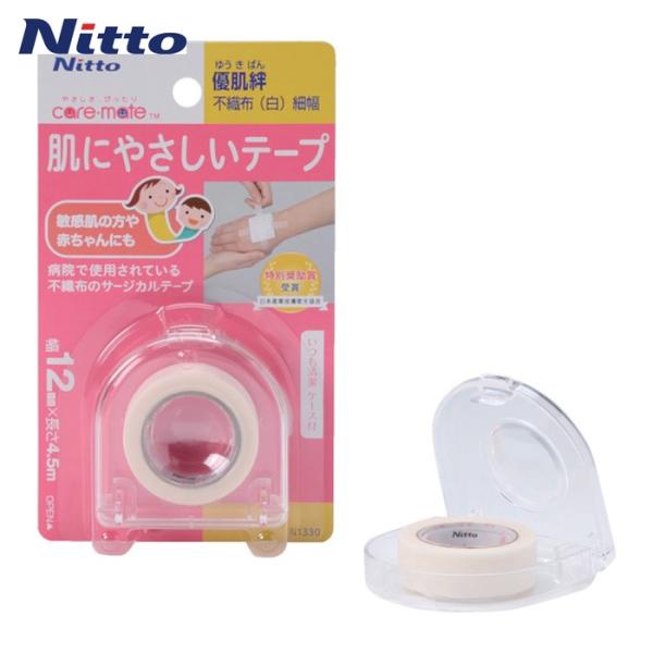 特長●透湿性が良く、ムレやかぶれを防ぎます。●手で簡単に切って使え、貼り直しもできます。●敏感肌や赤ちゃんにも使えるテープです●医療現場で認められたアクリル系ゲル状粘着剤を使用することで、皮膚かぶれの原因となる角質剥離を防止します。用途●手当て