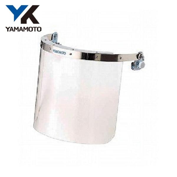 山本光学 YAMAMOTO 防災面 ヘルメット取付タイプ 透明 (1個) YF-320
