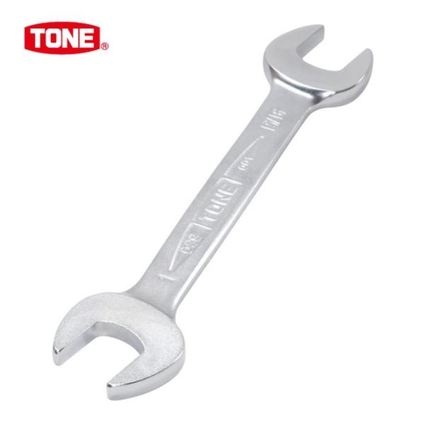 TONE トネ DSB-1012 両口スパナ(インチサイズ) 二面幅寸法5/16×3/8インチ 全長126mm (1丁)
