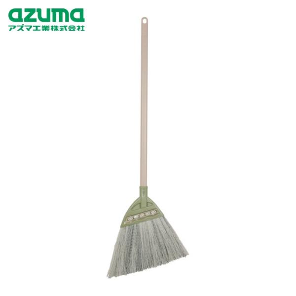 特長●太さの違う2種類の化繊ホーキです。●コシのある太い繊維・しなやかな細い繊維の化繊ホーキなので水に強く、耐久性抜群です。●玄関・駐車場・排水溝の掃き掃除に最適です。用途●屋外の掃き掃除に。