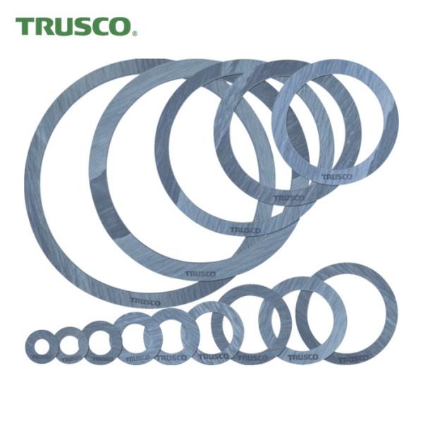 トラスコ TRUSCO ガスケット フランジ内パッキン 10K 32A 厚み1.5mm (1枚) TFPU-10K32A-15