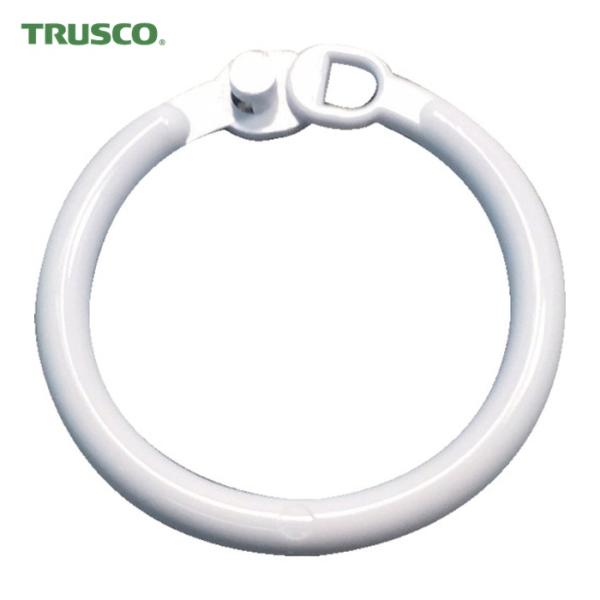 トラスコ TRUSCO 樹脂製カードリング 3.5mmXΦ25mm 10個入 (1袋) TKRJ-25