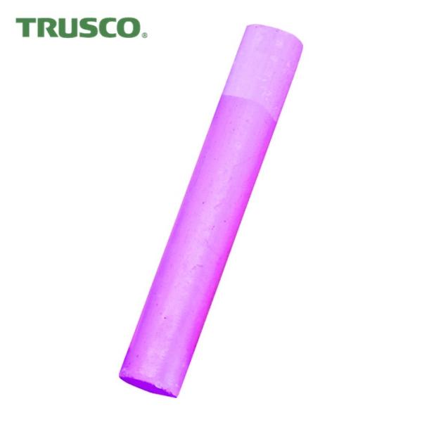 トラスコ TRUSCO ダストレス太チョーク 赤 10本入 (1箱) TDCF-R-10P